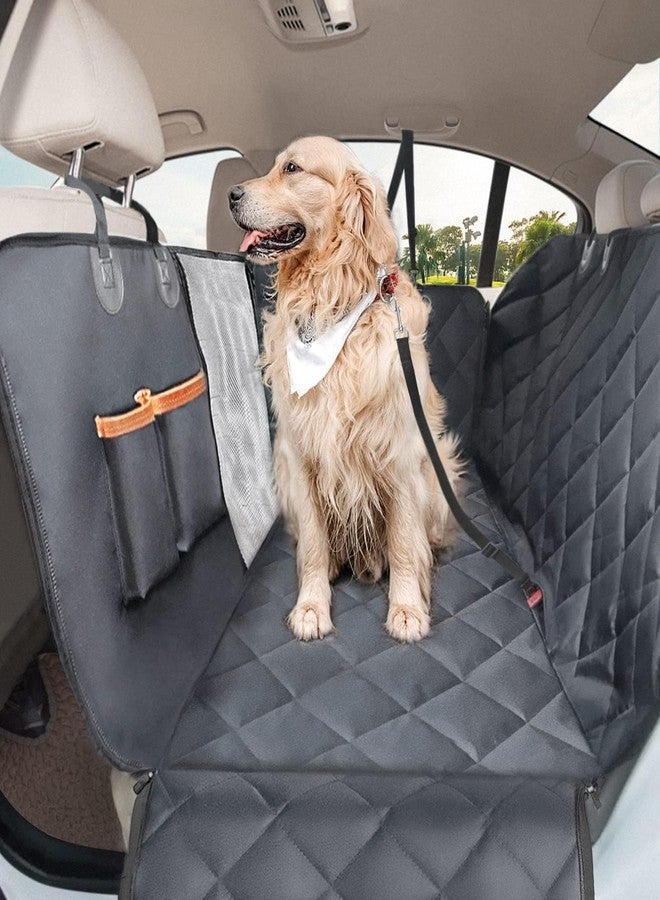 AMICA Dog Car Seat Cover for Back Seat, Dogs Hammock with Mesh Window and Back Seat Protector for Cars (for SUV & Sedan Cars) - Image 1